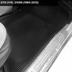 3D коврики EVA с бортами Lada Samara II 2113/2114/2115 (2001-2014)