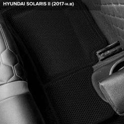 3D коврики EVA с бортами Hyundai Solaris II (2017-н.в.)