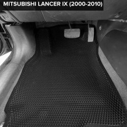 3D коврики EVA с бортами Mitsubishi Lancer IX седан, универсал (2000-2010)