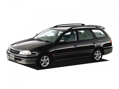2D коврики EVA в салон  на Toyota Caldina T21x, правый руль (1997-2002)