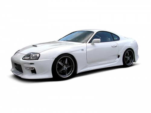 2D коврики EVA в салон и багажник  на Toyota Supra IV, правый руль (1993-2002)