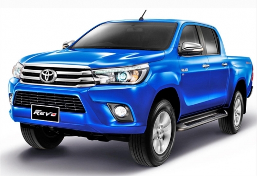 2D коврики EVA в салон и багажник  на Toyota Hilux VIII (2015-н.в.)
