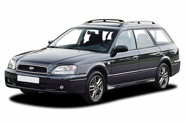 2D коврики EVA в салон и багажник  на Subaru Legacy III универсал (BH) (1998-2003)