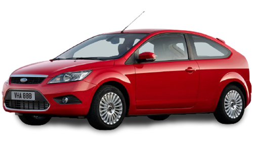 2D коврики EVA в салон и багажник  на Ford Focus II хэтчбек 3D (2004-2011)