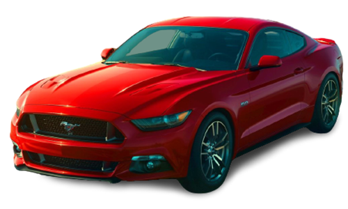 2D коврики EVA в салон и багажник  на Ford Mustang VI купе (2014-2017)