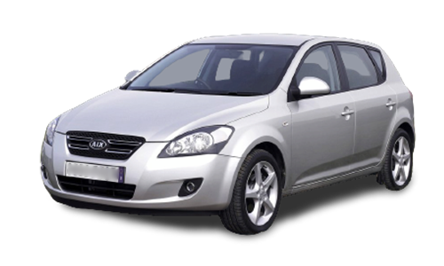 2D коврики EVA в салон и багажник  на Kia Ceed I (ED) хэтчбек (2006-2010)