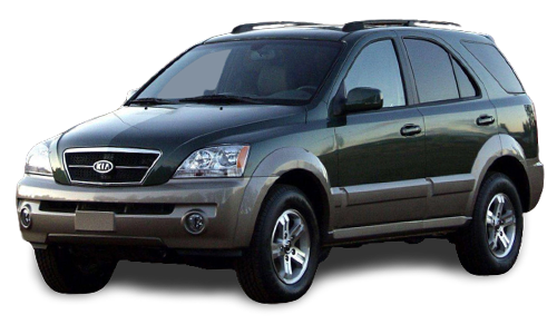 2D коврики EVA в салон и багажник на Kia Sorento I (2002-2006)