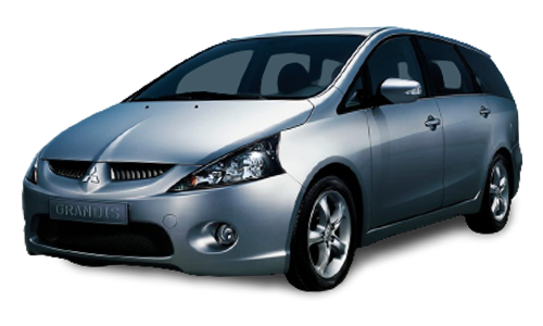 2D коврики EVA в салон  на Mitsubishi Grandis, правый руль (2003-2011)