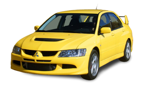 2D коврики EVA в салон и багажник  на Mitsubishi Lancer Evolution VIII (2003-2005) 