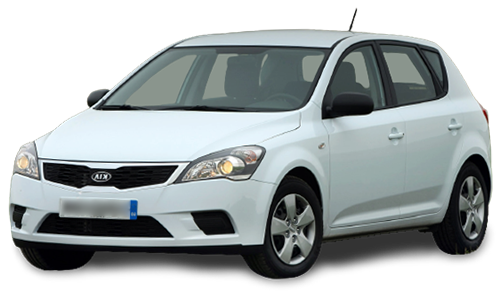 3D коврики EVA с бортами в салон  на Kia Ceed I рестайлинг (ED FL) (2010-2012)