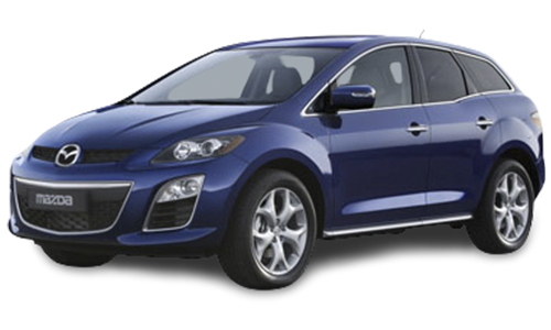 3D коврики EVA с бортами в салон  на Mazda CX-7 (2006-2012)