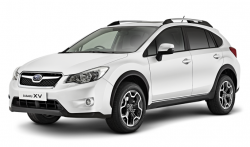 2D коврики EVA в салон  на Subaru XV I (2011-2017)