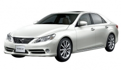 2D коврики EVA в салон  на Toyota Mark X II, правый руль (2009-2012)