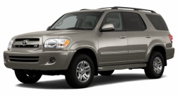 2D коврики EVA в салон и багажник  на Toyota Sequoia I Limited (2000-2007)
