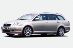 2D коврики EVA в салон и багажник  на Toyota Avensis II T250 универсал (2003-2008)