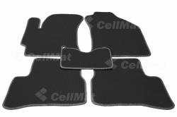 2D коврики EVA в салон и багажник  на Kia Rio II седан (2005-2011)