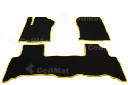 2D коврики EVA в салон и багажник  на Toyota Land Cruiser Prado 150 рестайлинг 2 (2017-н.в.)