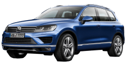 2D коврики EVA в салон и багажник  на Volkswagen Touareg II 4-ёх зонный климат контроль (2010-2018)