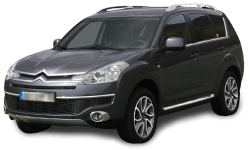 2D коврики EVA в салон и багажник на Citroen C-Crosser (2007-2013)