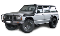 2D коврики EVA в салон  на Nissan Patrol Y60 (1987-1997)