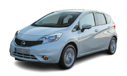 2D коврики EVA в салон  на Nissan Note II, правый руль (2012-2020)