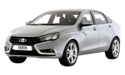 3D коврики EVA с бортами в салон на Lada Vesta седан, универсал (2015-2022)