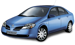 3D коврики EVA с бортами в салон  на Nissan Primera III P12 (2001-2008)