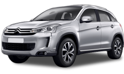 3D коврики EVA с бортами в салон  на Citroen C4 Aircross (2012-2017)