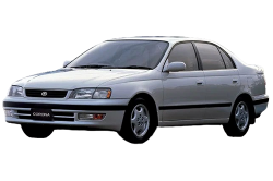 2D коврики EVA в салон и багажник  на Toyota Corona IX T190, правый руль (1992-1998)